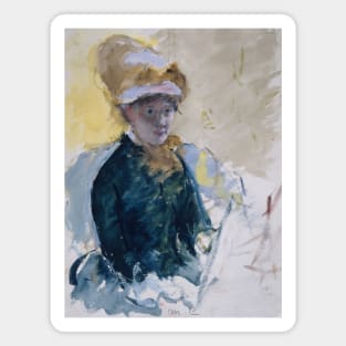 Mary Cassatt Self-Portrait by Mary Cassatt Magnet